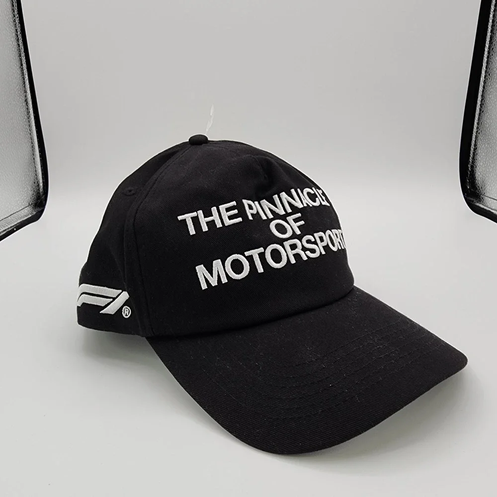 Formula 1 The Pinnacle of Motorsport Hat Black Snapback Licensed Cap‎ NEW w/ Tag